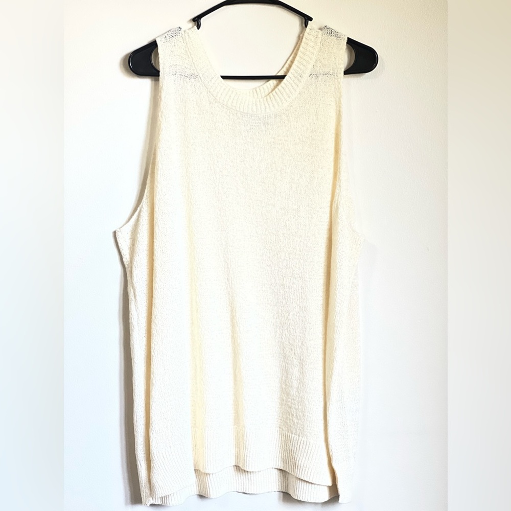 Old Navy Cream Sweater Vest